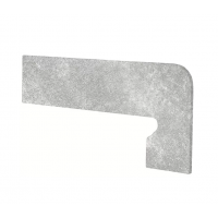 ZANQUIN FIORENTINO PETRA GRIS DCHA. правый 395x175x7,5