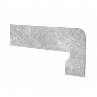 ZANQUIN FIORENTINO PETRA GRIS DCHA. правый 395x175x7,5