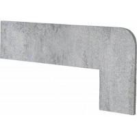 ZANQUIN RECTO OPERA SILVER DCHA правый угловой 42.3х17.5