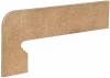 ZANQUIN VEGA OCRE IZDA. левый 395x175x7,5