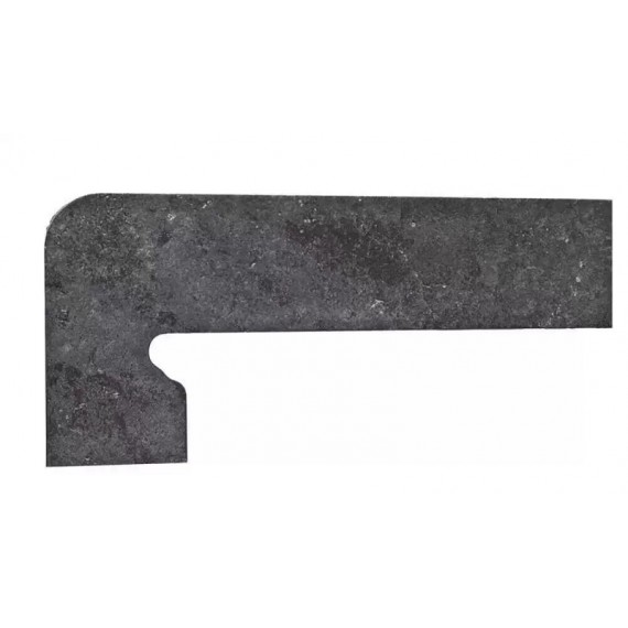 Клинкер Zanguin METALICA BASALT IZQUIERDA левый 39.5x17.5