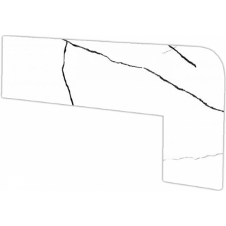 Zanquin Recto Markina Bianco IZQDA 18x40