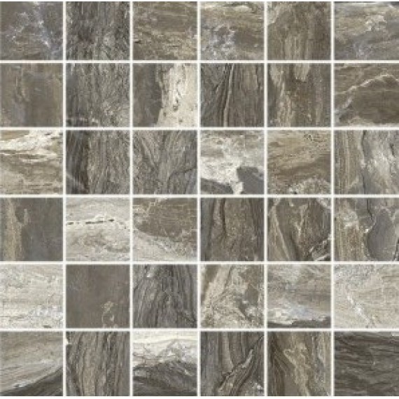 Мозаика  MOSAICO GEMSTONE TAUPE LUX 29.7х29.7 чип 4,7х4,7