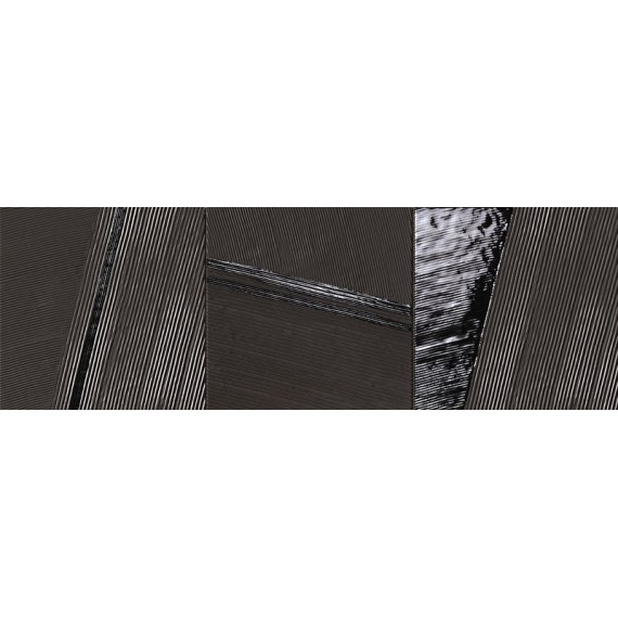 Керамическая плитка f0XW Metal Brown Inserto Mix 3 25x75