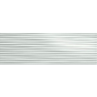 fK1C Плитка Lumina 75 Line Gloss White 25х75