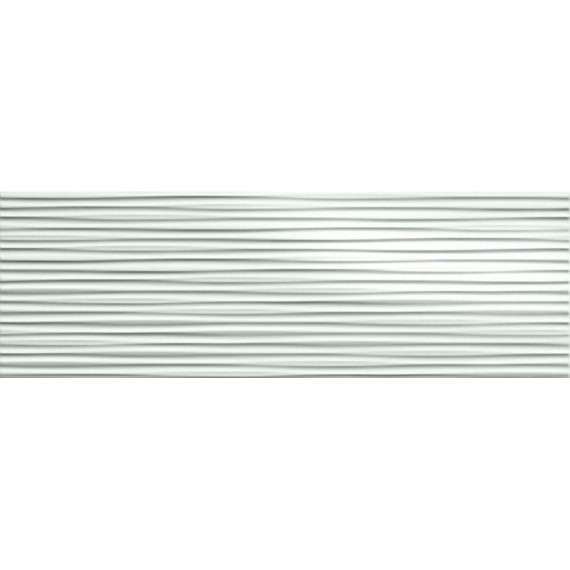 Керамическая плитка fK1C Плитка Lumina 75 Line Gloss White 25х75