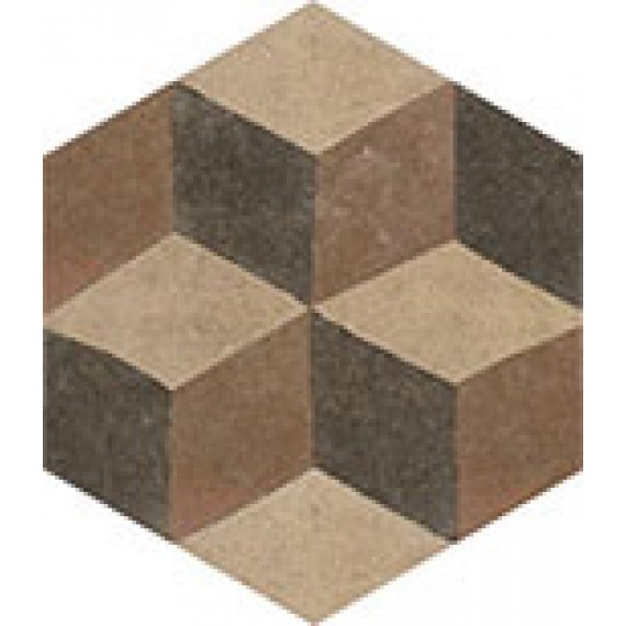 Керамогранит fK6H Firenze Deco Beige 21,6*25 SAT