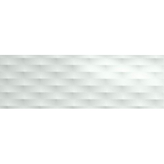 Керамическая плитка fLMU Lumina 75 Diamante Gloss White 25*75