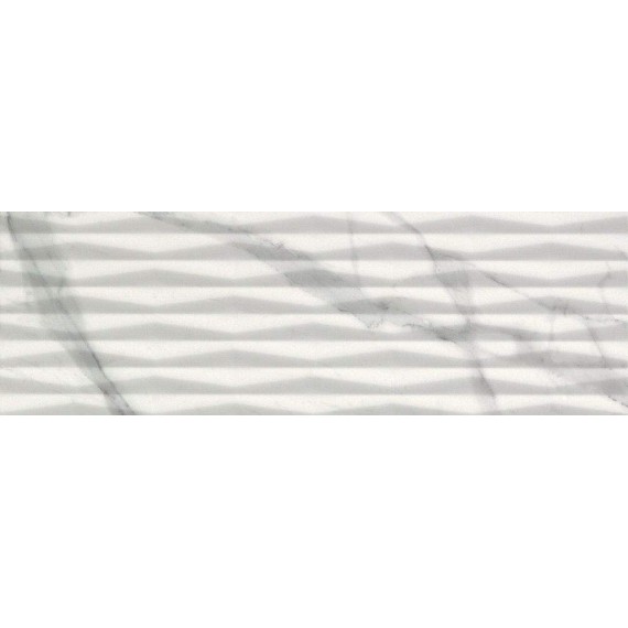 Керамическая плитка fLSZ Fold Statuario 25x75