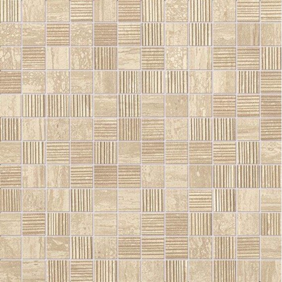 Мозаика fLTG Roma Travertino Mosaico 30.5x30.5