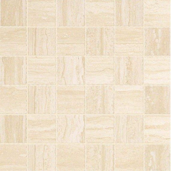 Мозаика fMAA Roma Travertino Macromosaico 30x30