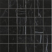 fNGG Roma Diamond Nero Reale Macromosaico 30x30