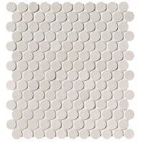 fNSV Milano&Floor Bianco Round Mosaico Matt 29.5x32.5