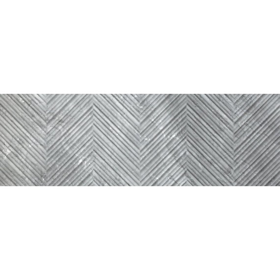 Керамическая плитка fNX4 Roma Diamond Peak Grigio Superiore Brillante RT 30.5x91.5