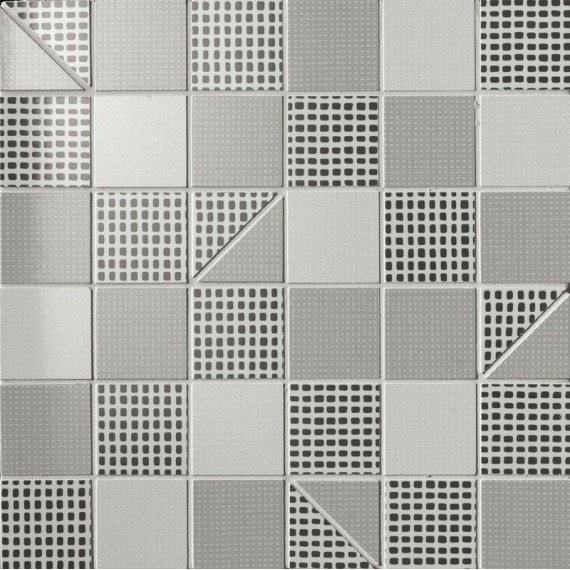 Мозаика fOEI Pat Grey Slash Mosaico 30.5x30.5