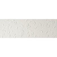 fOL0 Плитка Lumina Flower White Matt RT 30,5x91,5