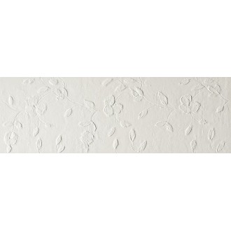 fOL0 Плитка Lumina Flower White Matt RT 30,5x91,5