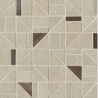 fOSH Мозаика Nux Beige Gres Outline Mosaico 30x30