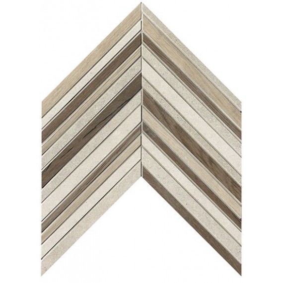 Мозаика fOSO Мозаика Nux Gres Spinato Mosaico 25,5x29,5