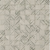 fOY2 Мозаика Bloom Metal Grey Silver Mosaico 30,5x30,5