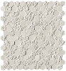 fOYW Мозаика Bloom White Print Esagono Mosaico 29,5x32,5