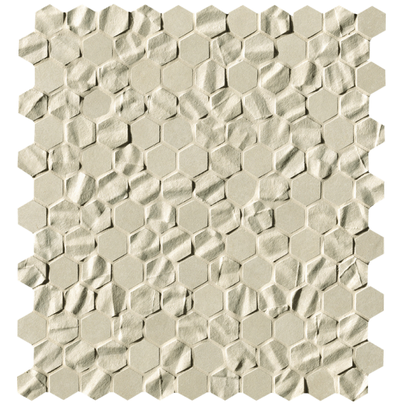 Мозаика fOYX Мозаика Bloom Beige Star Esagono Mosaico 29,5x32,5