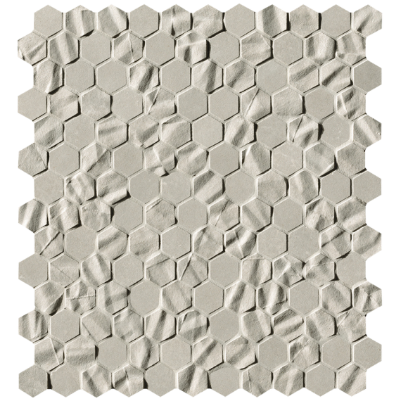 Мозаика fOYY Мозаика Bloom Grey Star Esagono Mosaico 29,5x32,5