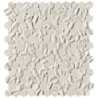 fOYZ Мозаика Bloom White Star Esagono Mosaico 29,5x32,5