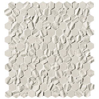 fOYZ Мозаика Bloom White Star Esagono Mosaico 29,5x32,5