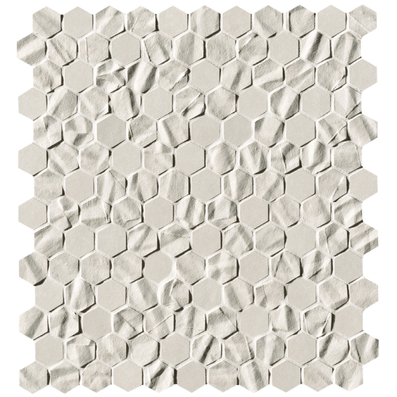 Мозаика fOYZ Мозаика Bloom White Star Esagono Mosaico 29,5x32,5