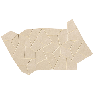 fPRN Мозаика Sheer Beige Gres Fly Mosaico 25x41,5