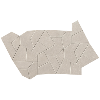 fPRO Мозаика Sheer Grey Gres Fly Mosaico 25x41,5