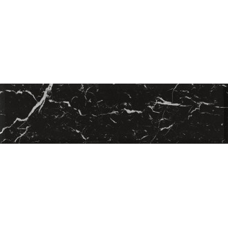 fQCA Плитка Roma Gold Nero Elegante Brillante 15x56