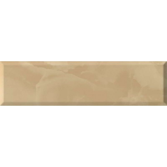 Керамическая плитка fQCB Плитка Roma Gold Onice Miele Brillante 15x56