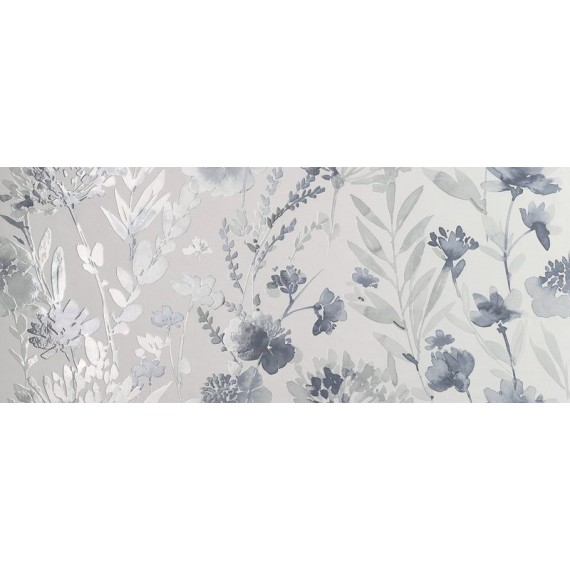 Керамическая плитка fQDC Milano Mood Flower Blu RT 50x120