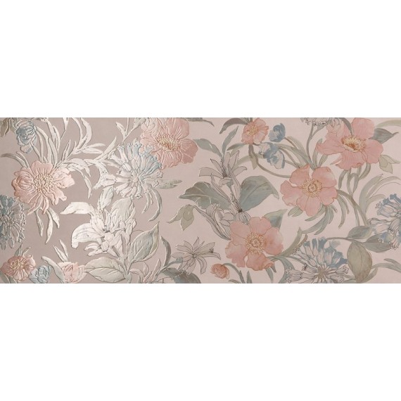 Керамическая плитка fQDD Milano Mood Flower Cipria RT 50x120