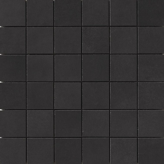 Мозаика fQHG Мозаика Milano Mood Antracite Macromosaico Satin 30x30