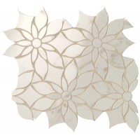 fQKW Мозаика Calacatta Delicato Daisy Mosaico 29x31.9