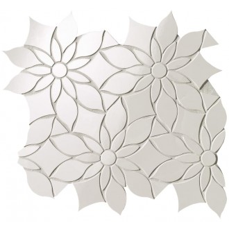 fQKY Мозаика Onice Neve Daisy Mosaico 29x31.9