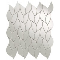 fQMU Мозаика Onice Neve Leaves Mosaico 25.9x30.9