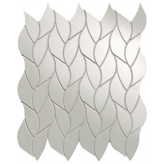 fQMU Мозаика Onice Neve Leaves Mosaico 25.9x30.9