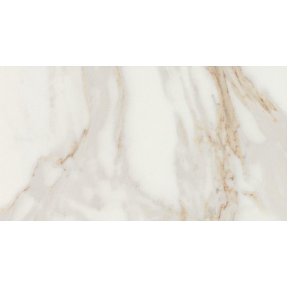 Керамическая плитка fQNH Плитка Roma Gold Calacatta Oro Brillante 30,5x56