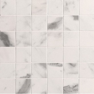 fQXF Мозаика Roma Stone Carrara Superiore Macromosaico Satin 30x30