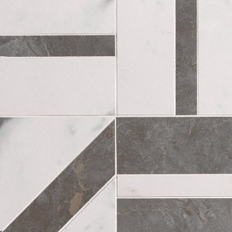 fRDM Мозаика Carrara / Pietra Grey Deco Mosaico 30x30