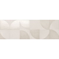 fRH6 Плитка Mat&More Deco White 25x75