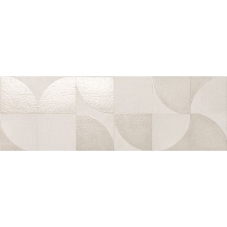 fRH6 Плитка Mat&More Deco White 25x75