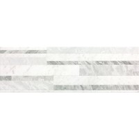 fRHP Плитка Roma Diamond Deco White Brillante 25x75