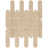 fRM7 Мозаика Nobu Beige Curve Mosaico Matt 29x29,5
