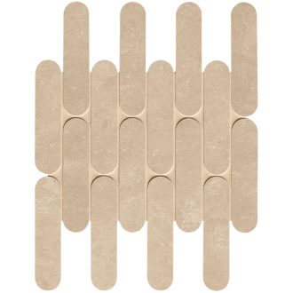 fRM7 Мозаика Nobu Beige Curve Mosaico Matt 29x29,5