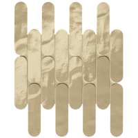 fRN2 Мозаика Glim Tortora Curve Mosaico Brillante 29x29,5